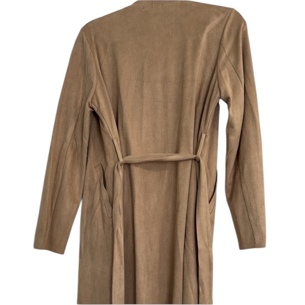 NanaMacs original perfect choice coat (mocha) suede. - Picture 8 of 12